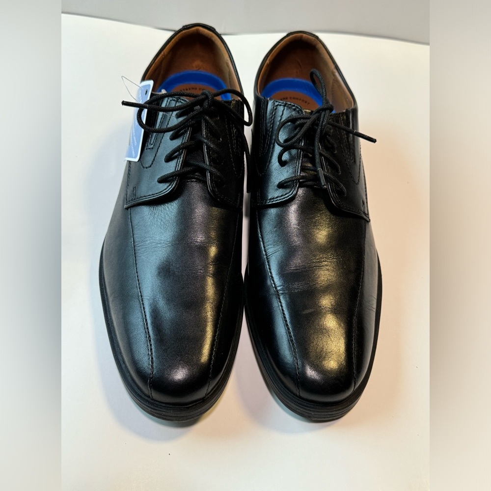 Whiddon Pace Collection By Clark’s Black Leather Size 11 M Extreme Comfort Men’s